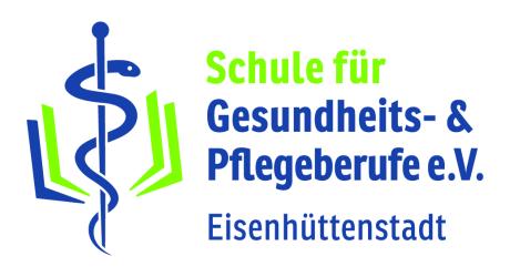 Logo Schule für Gesundheits- und Pflegeberufe e.V. Eisenhüttenstadt