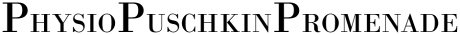 Logo PhysioPuschkinPromenade